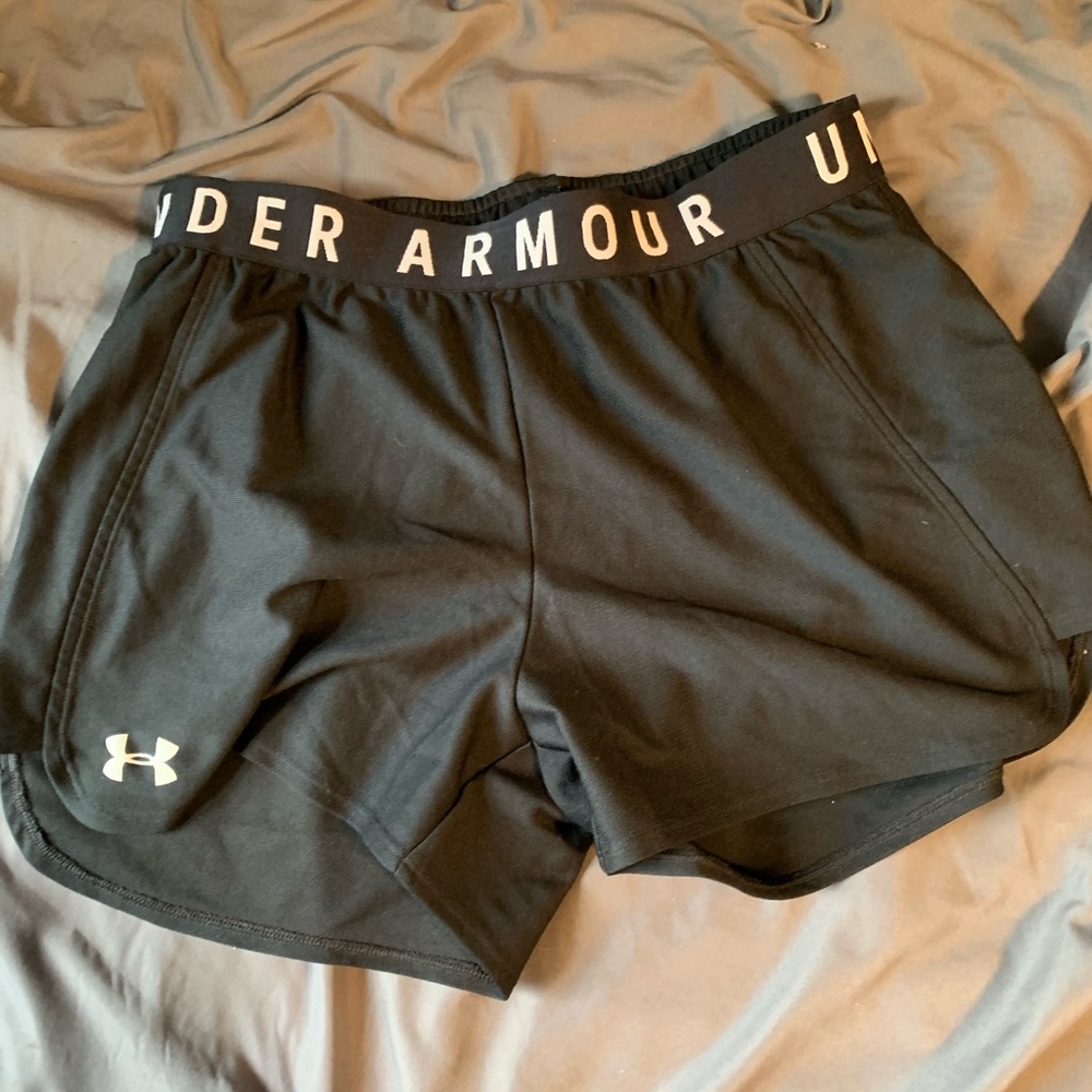black under armour shorts